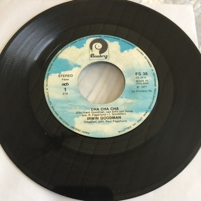 IRWIN GOODMAN: Cha cha cha * Tää elämä on lyhyt *FIN 1977