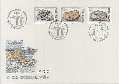 1986 geologia FDC