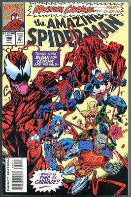 The Amazing Spider-Man #380 (Marvel, August 1993)