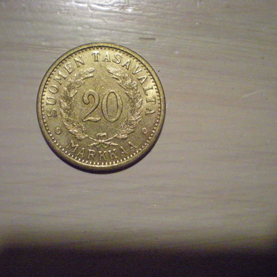20 mk 1932 HUIPPUKUNTOINEN