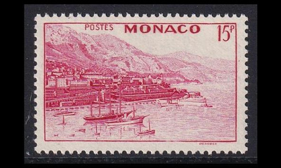 Monaco 243 ** Käyttösarja satama 15 Fr (1940)