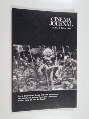 Cinema Journal 27, No. 3, Spring 1988