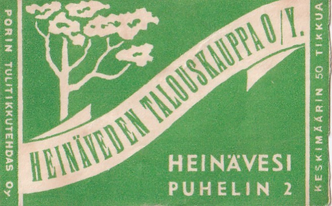 Heinävesi, Heinäveden Talouskauppa O/y ,  b491