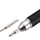 Jackly JK-8809-A 10in1 Tasku tarkkuus meisseli, musta *UUSI* - pikkukuva 4
