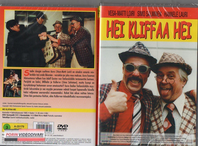 Hei Kliffaa Hei	(79 154)	UUSI	-FI-	suomik.	DVD