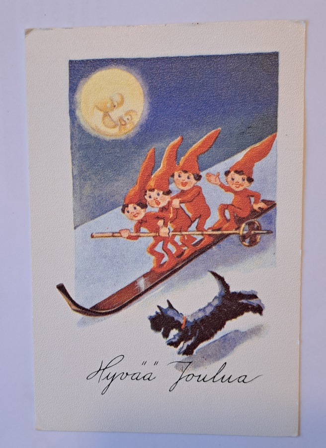 Tilgmann: UP, tontut mäenlaskussa, kulkenut 1987
