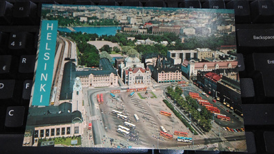 Helsinki Asema Bussit Ilmakuva Harala