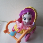 My Little Pony G3 vauvaponi Sweetie Belle + rattaat - pikkukuva 3