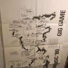 V/A: Dindisc  1980   LP Rare Gig Game Poster - pikkukuva 3