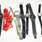 9x kelloja korjattavaksi/varaosiksi (Citizen Swatch Q&Q) - pikkukuva 1