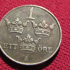 1 öre 1943. Ruotsi-Sweden - pikkukuva 2