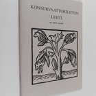 Konservaattoriliiton lehti nro 58-59, 3-4/1999 - pikkukuva 1