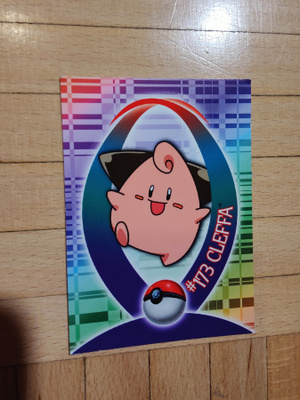 Pokemon TOPPS tarrakortti Cleffa