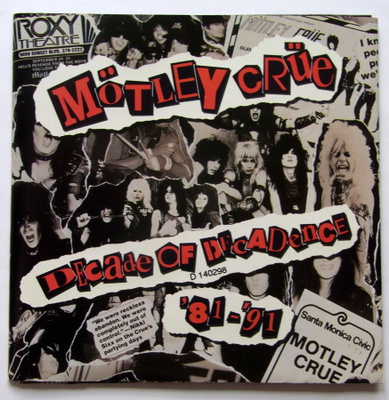 MÖTLEY CRUE Decade of Decadence CD HUIPPUKUNTO