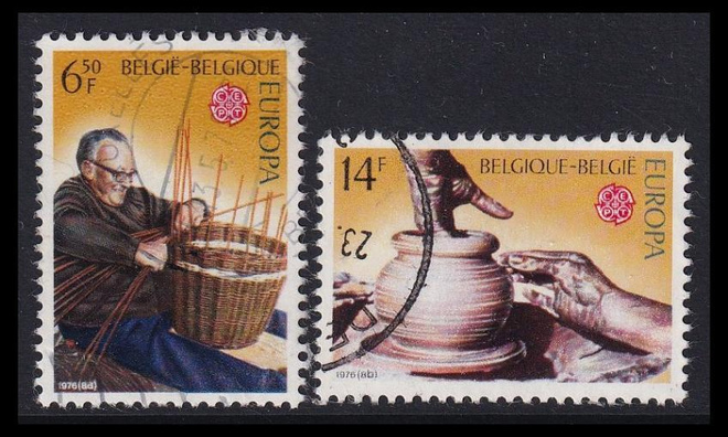 Belgia 1857-8 o Europa taidekäsityö (1976)
