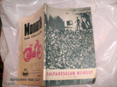 Salpausselän hiihdot 1960 kisaohjelma (Sis.pk:t)