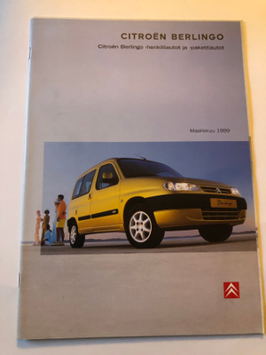 Myyntiesite - Citroen Berlingo - 3/1999