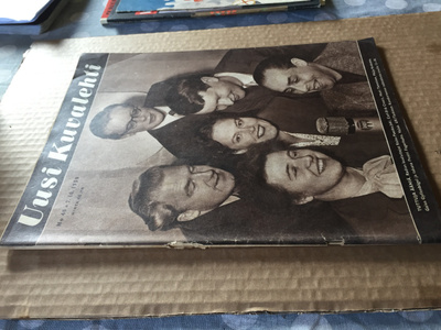 UUSI KUVALEHTI 40/1955 HYVÄ