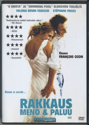 RAKKAUS - MENO & PALUU – Suomi-DVD 2004 - François Ozon: 5x2