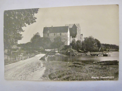 VANHA Postikortti Ahvenanmaa Kastelholm 1930-l