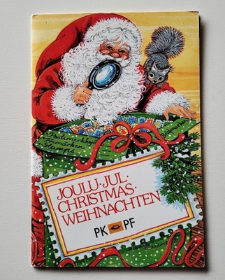Marjaliisa Pitkärannan piirtämä postimerkkikotelon kansi