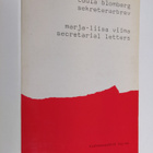 Tuula Blomberg : Sekreterarbrev Secretarial letters - pikkukuva 1