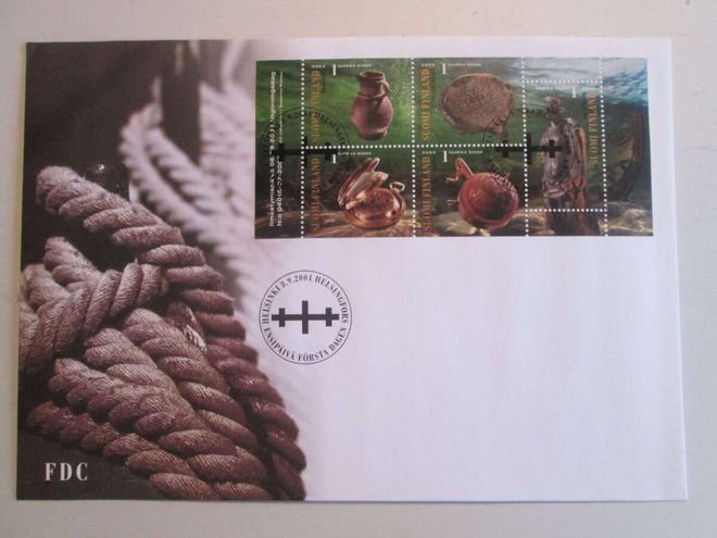 FDC ENSIPÄIVÄKUORI 8.9.2004 6X1 KL VIHKO?