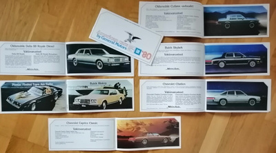 1980 Chevrolet, Buick, Olds, Pont jne esite - suom - 24 siv