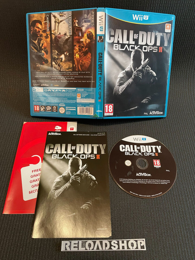 Call of Duty Black Ops II (2) Wii U - CiB