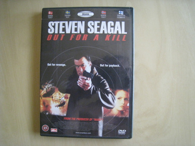 out for a kill (steven seagal) dvd