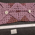 Alina´s Handmade virkattu kosteuspyyhepussin suojus uniikki - pikkukuva 3