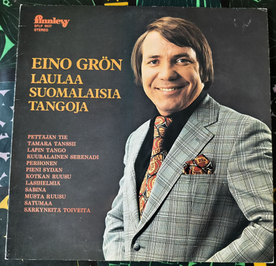 EINO GRÖN LAULAA SUOMALAISIA TANGOJA-LP,SFLP 9537, v.1973