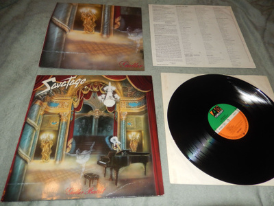 Savatage - Gutter ballet vinyyli + juliste