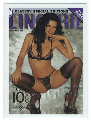 2005 Playboy Lingerie Top 10 Covers Krystal Tamburino