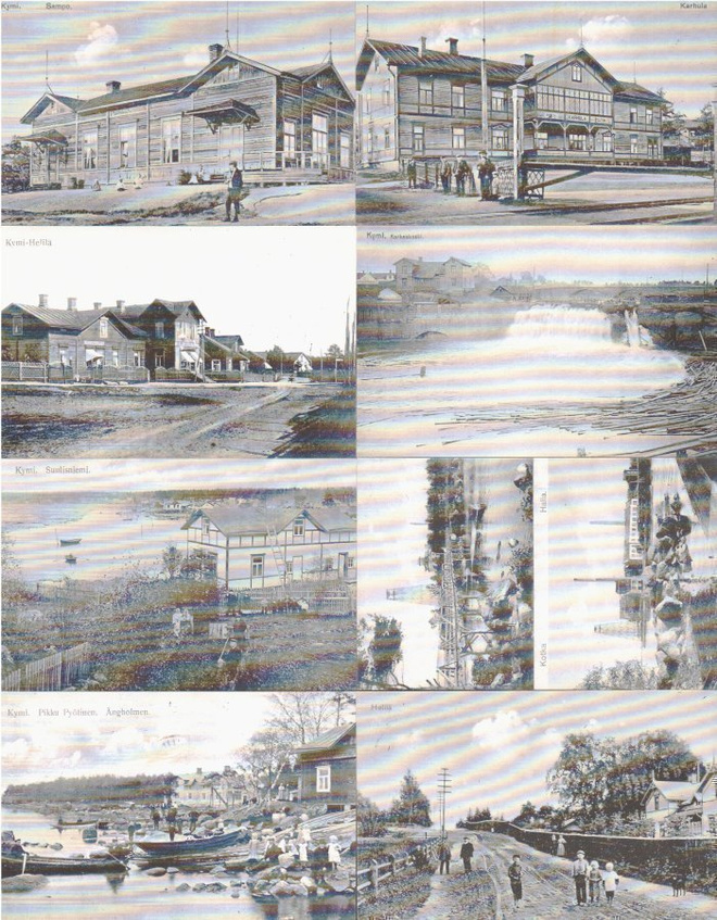 Kymi - Karhula 8eril korttia