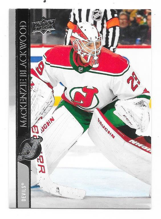 2020-21 Upper Deck #360 Mackenzie Blackwood New Jersey MV