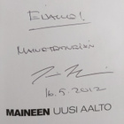 Pekka Aula ym. : M2 : maineen uusi aalto (signeerattu, te... - pikkukuva 3