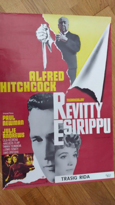 Elokuvajuliste Alfred Hitchcok Revitty Esirippu