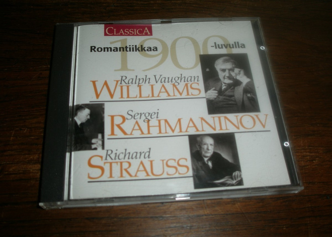 Romantiikkaa 1900-l. Williams Strauss Rahmaninov CD