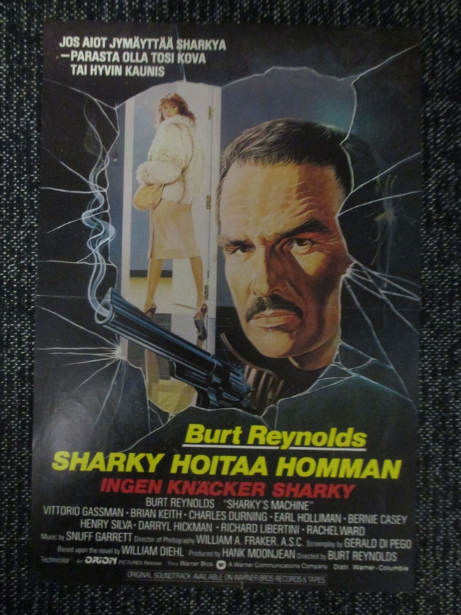 Sharky hoitaa homman (1981) - vanha elokuvajuliste