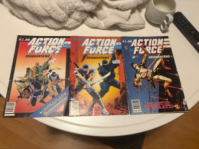 Action Force - G. I. Joe - erikoisryhmä 1-3/1988