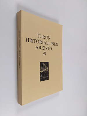 Turun historiallinen arkisto 39