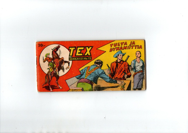 TEX n:o 12 TULTA JA DYNAMIITTIA. Ensimmäinen vuosikerta.