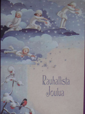 Martta Wendelin lapset pudottavat lumihiutaleita