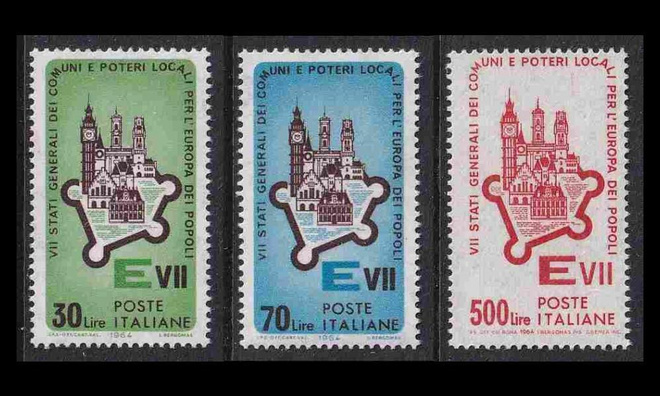 Italia 1166-8 ** Euroopan kaupunginvaltuustojen yleiskokous