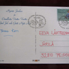 Joulutervehdys . Wendelin. Postikortti - pikkukuva 2