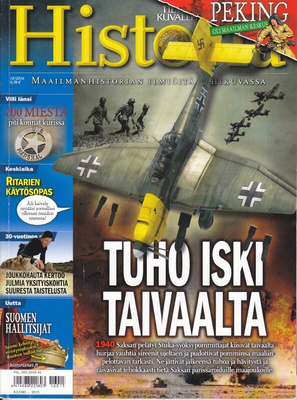 Tieteen Kuvalehti HISTORIA 15/2016 Stuka-syöksypommittajat