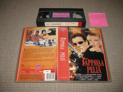 Tappavaa Peliä-VHS (Egmont Film, Tanya Roberts, Robert Davi)