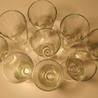 Yhdeksän sherry, portviini tai likööri lasia - pikkukuva 2