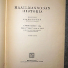 J. O. Hannula : Maailman sodan historia  I - II - pikkukuva 1